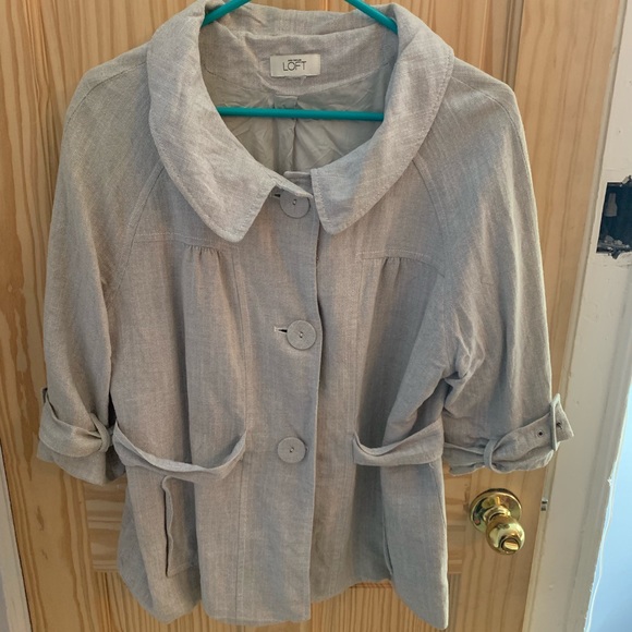 Loft light blue blazer - Picture 1 of 4